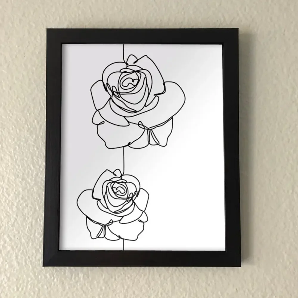 Rose Flower Wall Art